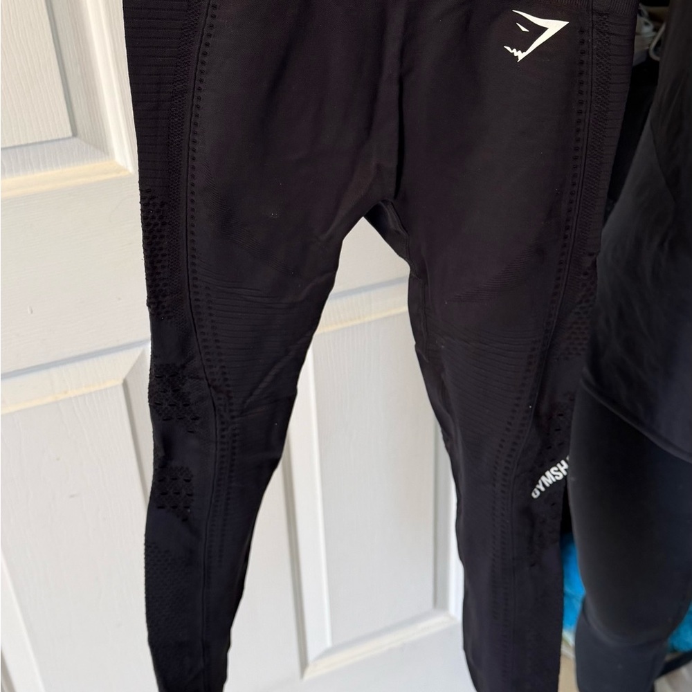 Gymshark Jet Black Performance Leggings